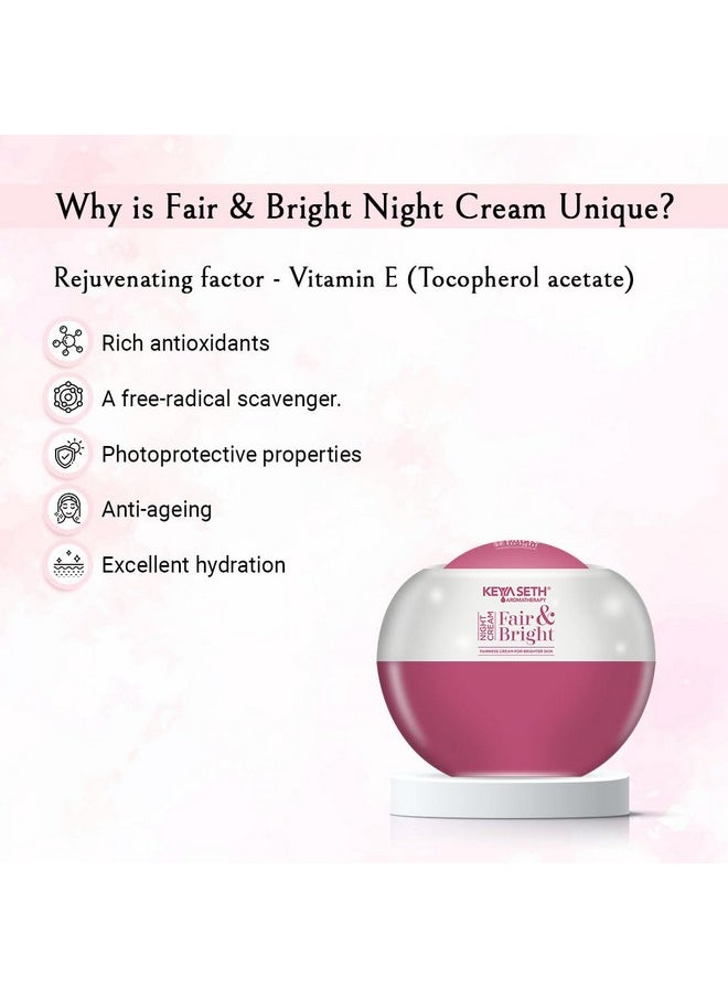 Keya Seth Aromatherapy Keya Seth Aromatherapy Fair & Bright Serum + Day Cream + Night Cream Overnight Repair & Fairness Treatment Kit  - Image 3