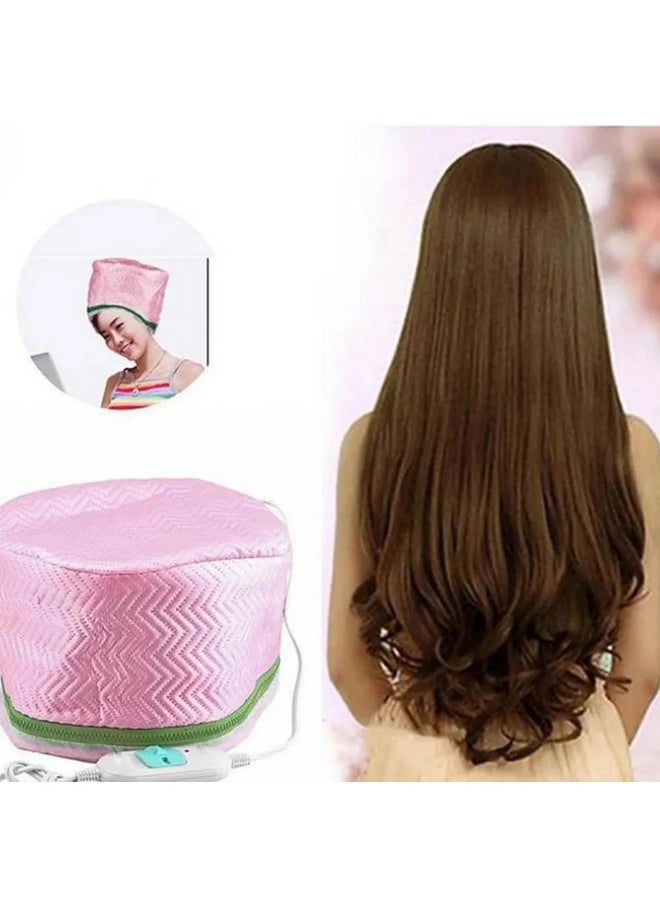 MOBDESK Temperature Adjustable Thermal Cap Hair Care Cap Hat, Spa For Deep Conditioning, Steamer Cap, Treatment Home And Personal Use Head With Beauty Nourishing Heating For Hair For Women And Man  - Image 5