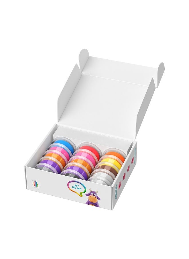 HEY CLAY Hey Clay Beasts Air-Dry Clay DIY Kit 15 Cans  - Image 3