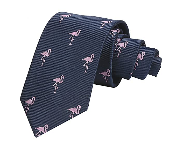 LEONARDI Men's Necktie For Men | Micro | Standard Size | Navy Swan Colour | Set Of 1 | - Image 2