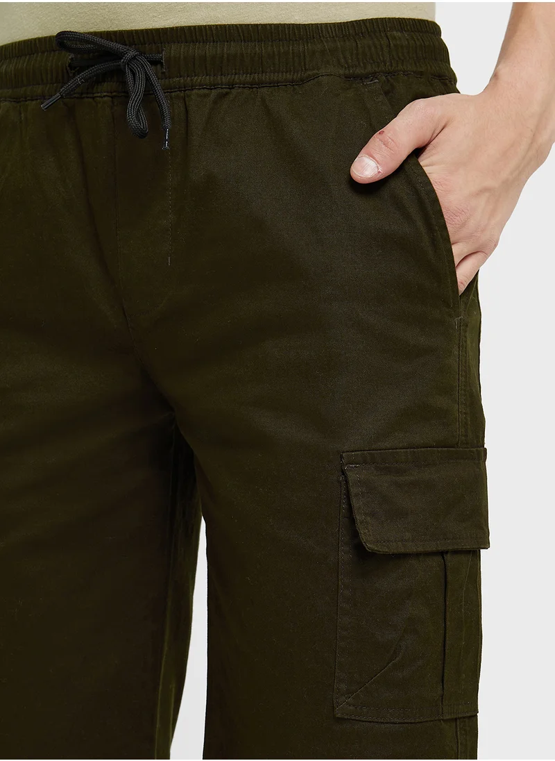 روبرت وود Pocket Detail Cargo Shorts