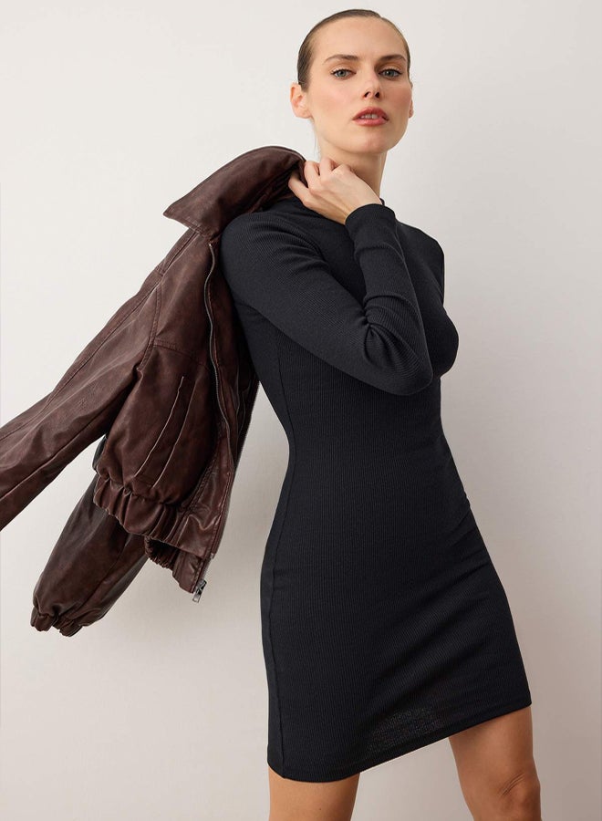 trendyol Dress - Black - Bodycon - Image 2