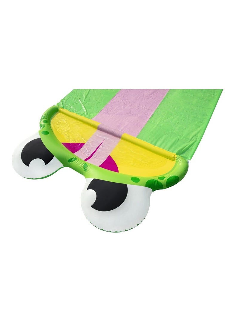 بست واي المنزلق المائي لثلاث افراد علي شكل ضفدع القابل للنفخ 488x200 سم - 52389 - Image 4