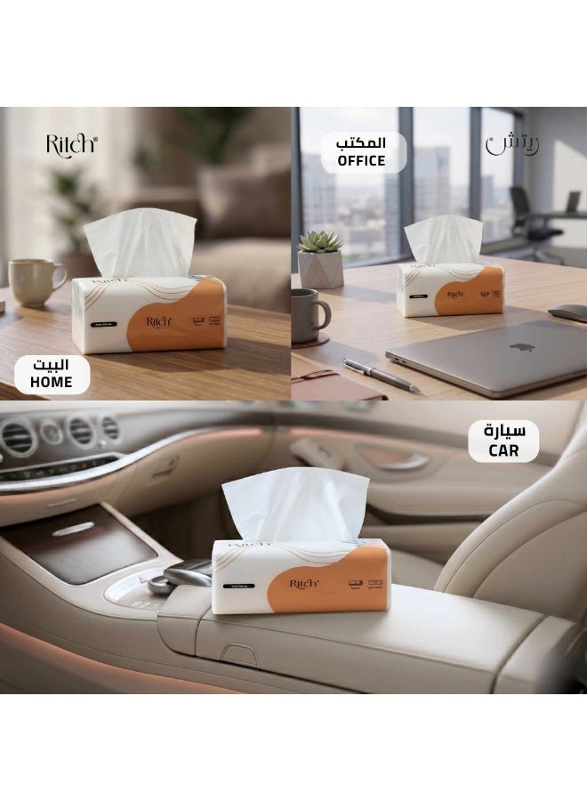 ريتش 8 عبوات منديل تحتوي كل واحده علي 600 منديل - Image 4
