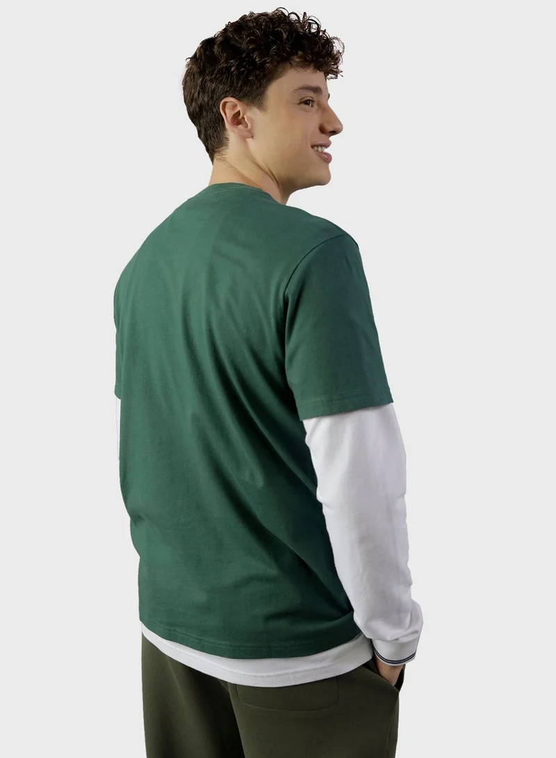 امريكان ايجل Graphic Crew Neck T-Shirt