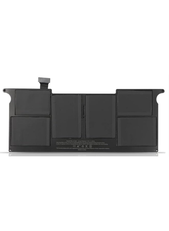 Terabyte 7.3V 35Wh Replacement A1406 A1495 A1375 Laptop Battery for MacBook Air 11" A1370 (Mid 2011) MC968LL/A A1465(Mid 2012 Mid 2013 Early 2014 Early 2015) MD711LL/A MD712LL/A 11.6" MD223LL/A - Image 1
