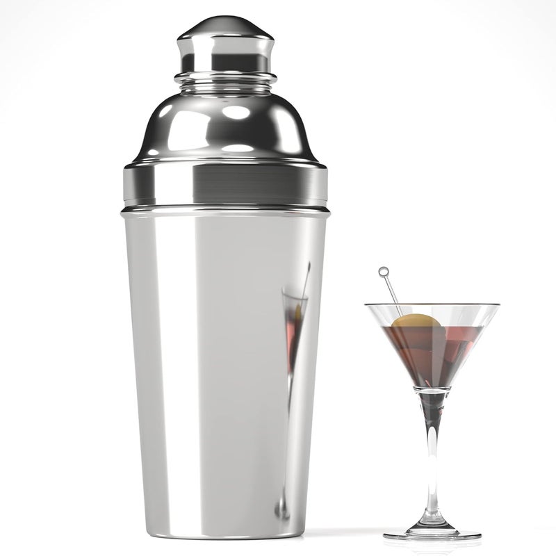Eyes.sys Stainless Steel Professional Cocktail Shaker - 60 oz Large Drink Shaker with Strainer for Bartending - Margarita Mixer - Image 1