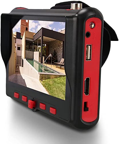 SGEF 【Upgrade】 Portable Wrist CCTV Tester,5'' LCD Monitor,HDMI in &VGA in,Camera Debugging Helper - Image 1