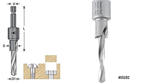 Amana Tool - (55286) Carbide Tipped Counterbore 1/2 Dia x 1/4 Quick Release Hex Shank - Image 3