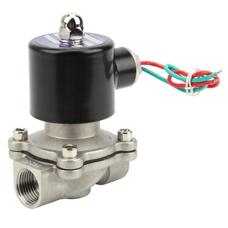 Solenoid Valve DirectActing Stainless Steel Normally Closed Industrial Supplies 2W16015B(DC 12V ) - Image 5