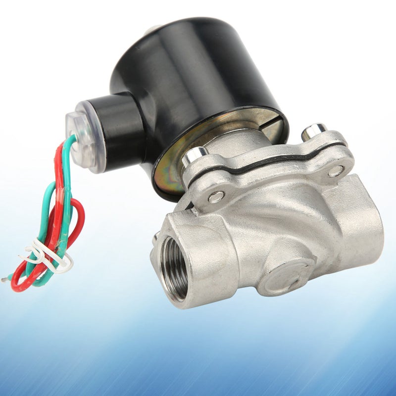 Solenoid Valve DirectActing Stainless Steel Normally Closed Industrial Supplies 2W16015B(DC 12V ) - Image 4
