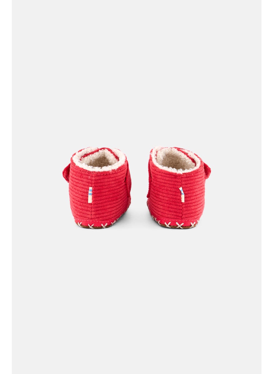 TOMS Toddlers Boy Velcro Closure Shoes, Red  - Image 4