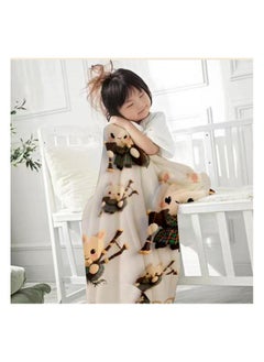 General Flannel thin blanket (warm and comfortable, suitable for sleep, gaming, dust removal and sandproof) 150cm*200cm - 15  - Image 1