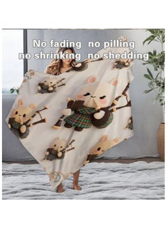 General Flannel thin blanket (warm and comfortable, suitable for sleep, gaming, dust removal and sandproof) 150cm*200cm - 15  - Image 3
