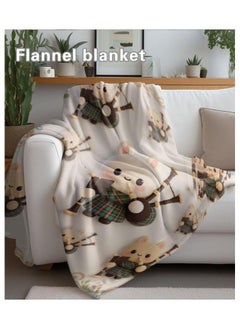 General Flannel thin blanket (warm and comfortable, suitable for sleep, gaming, dust removal and sandproof) 150cm*200cm - 15  - Image 5