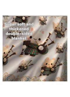 General Flannel thin blanket (warm and comfortable, suitable for sleep, gaming, dust removal and sandproof) 150cm*200cm - 15  - Image 4