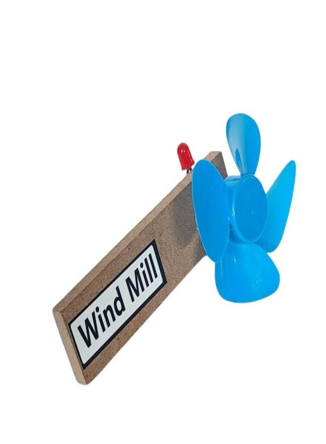 ESPtronics DIY Pre Assembled Wind Mill Working Model Science Experiment Physics Project Toys Kit for School Kids - Image 1