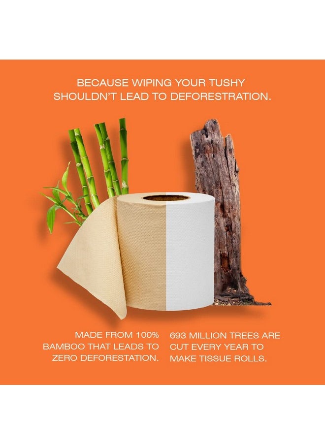 BECO - Eco Friendly - Tissue Roll/ Toilet Tissue Paper (3 Ply) - 4 Rolls ( 220 Pulls Per Roll ) - Image 1