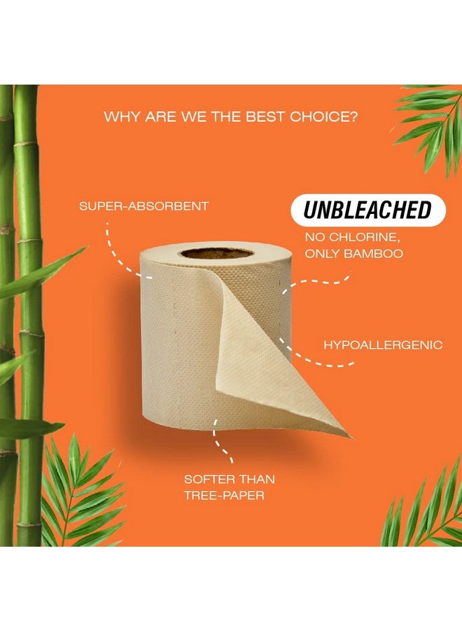 BECO - Eco Friendly - Tissue Roll/ Toilet Tissue Paper (3 Ply) - 4 Rolls ( 220 Pulls Per Roll ) - Image 1