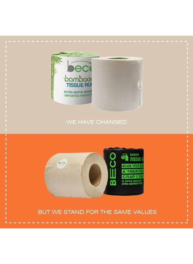 BECO - Eco Friendly - Tissue Roll/ Toilet Tissue Paper (3 Ply) - 4 Rolls ( 220 Pulls Per Roll ) - Image 1