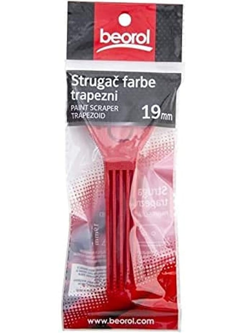 بيورول مكشطة بشفرة ثابتة 19 ملم من يورول، مقبض مريح للطلاء واللاصق ومزيل الملصقات شديد التحمل - Image 2