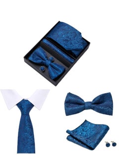 5 pcs high-end tie for men business professional formal tie bow tie cufflinks square scarf fashion accessories gift box - pzsku/Z8CC20B975E1F297A9795Z/45/_/1717662972/d2bddd15-4270-4ffd-9858-1b55da0c908c