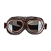 MUXSAM 1PC Motorcycle Goggles Steampunk Vintage Earhart Goggles Pilot Outdoor Sand Goggles for Half Helmet Cruiser - Image 2