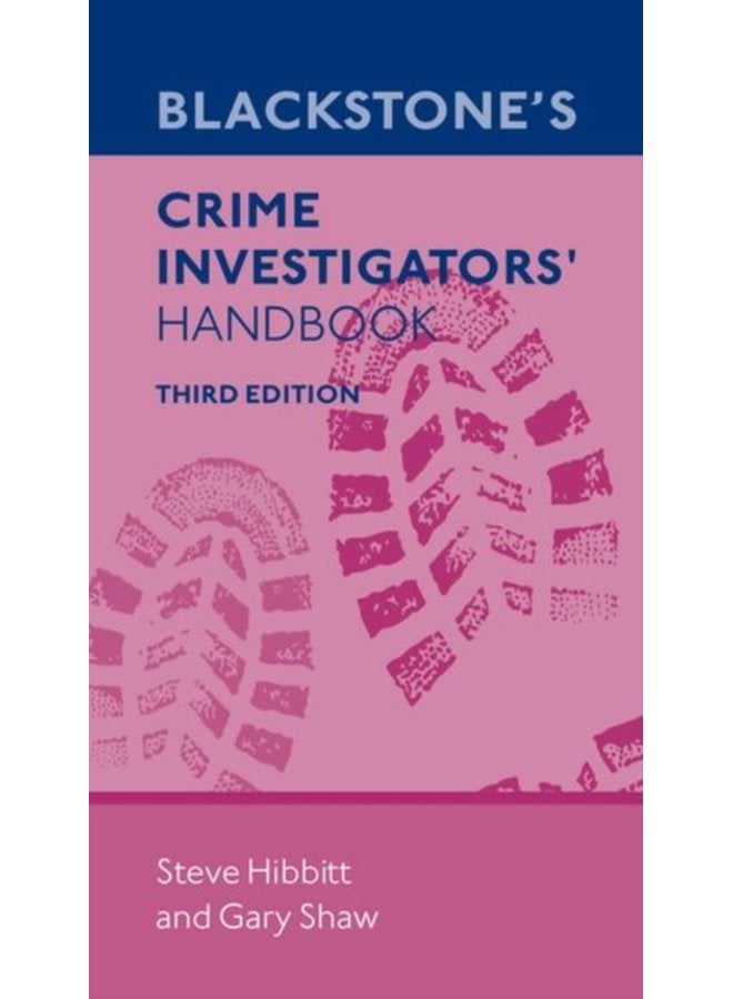 Blackstone s Crime Investigators Handbook - Paperback