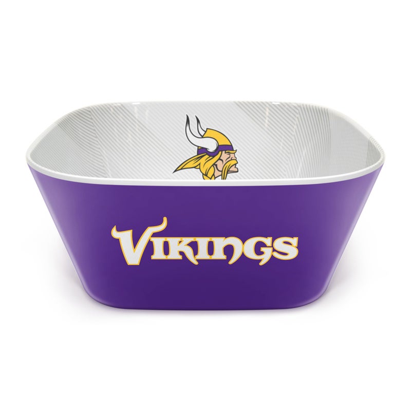 YouTheFan NFL Minnesota Vikings Large Party Bowl - Image 2