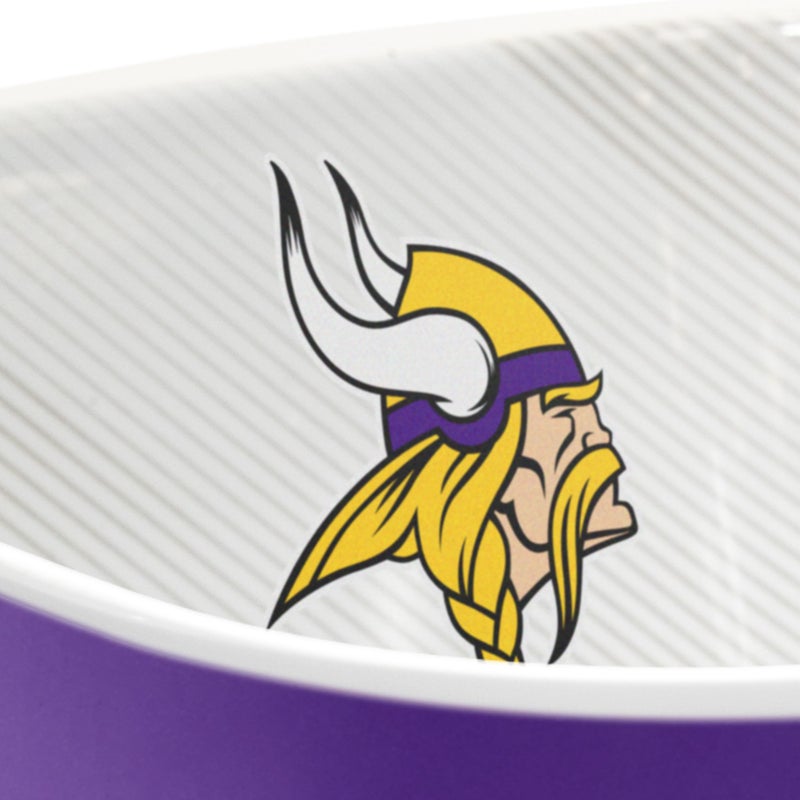 YouTheFan NFL Minnesota Vikings Large Party Bowl - Image 3