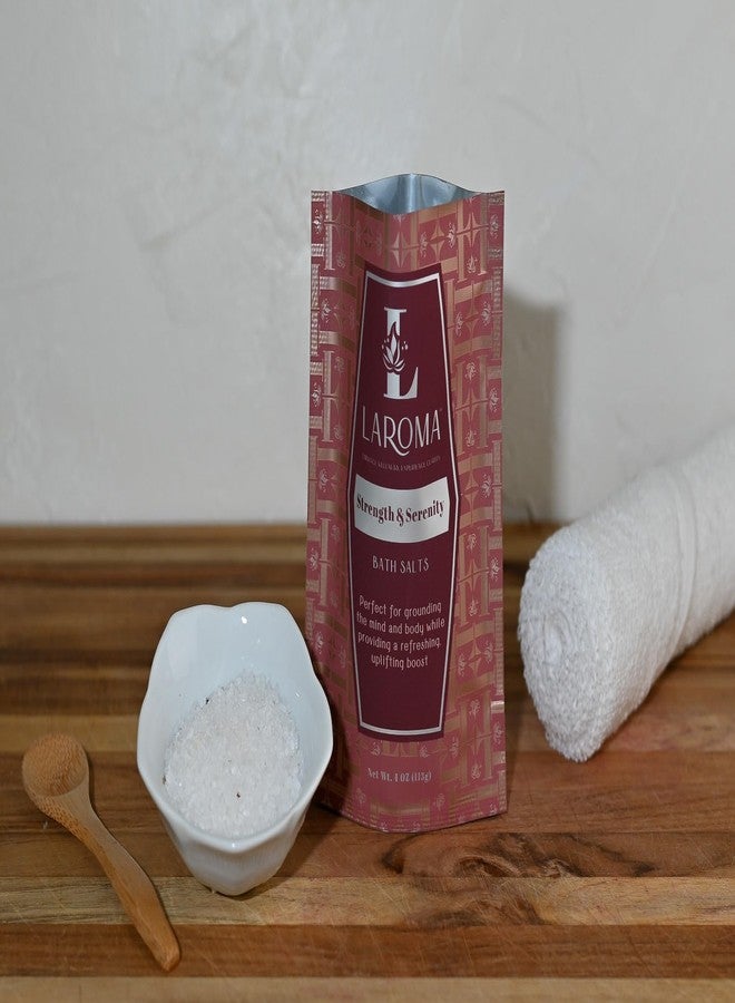 Laroma Bath Salts, Hand-Crafted in The USA, 3 Bags (4 oz Each), Strength & Serenity - Image 5