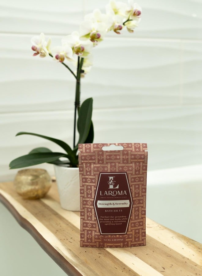 Laroma Bath Salts, Hand-Crafted in The USA, 3 Bags (4 oz Each), Strength & Serenity - Image 4