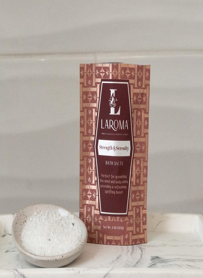 Laroma Bath Salts, Hand-Crafted in The USA, 3 Bags (4 oz Each), Strength & Serenity - Image 3