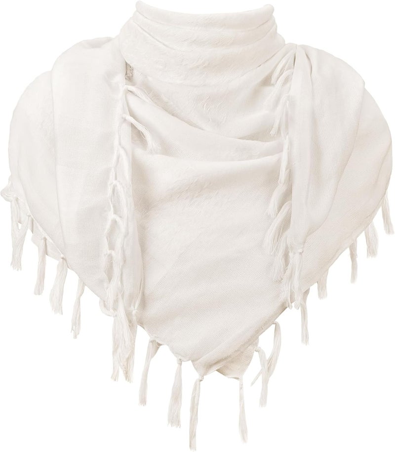 Aonal Store Military Shemagh Tactical Desert Scarf, 100% Cotton Keffiyeh Neck Head Scarf Wrap for Men Women - Image 1