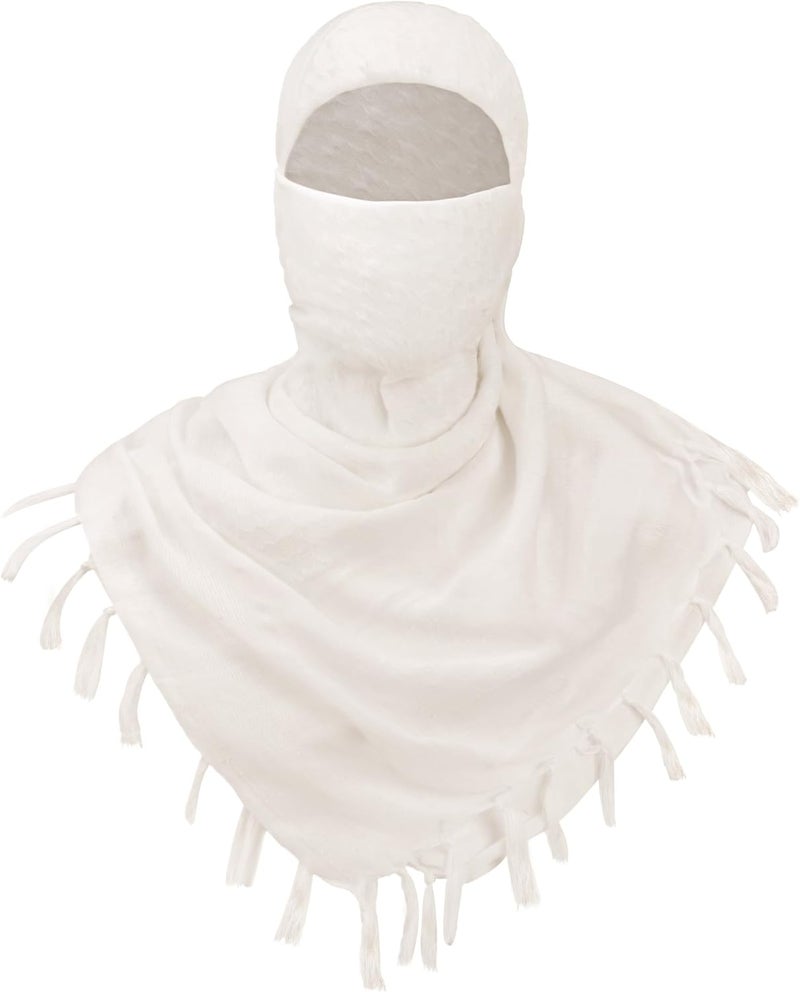 Aonal Store Military Shemagh Tactical Desert Scarf, 100% Cotton Keffiyeh Neck Head Scarf Wrap for Men Women - Image 2