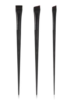 SUNSAR Fine Angled Eyeliner Brush, Ultra thin Precision Eyeliner Brushes Fine Point Angled Eyebrow Concealer Brush Set of 3, Makeup Brush Tool Gel Eyeliner Brush for Precision Eye Liner Brows  - Image 1