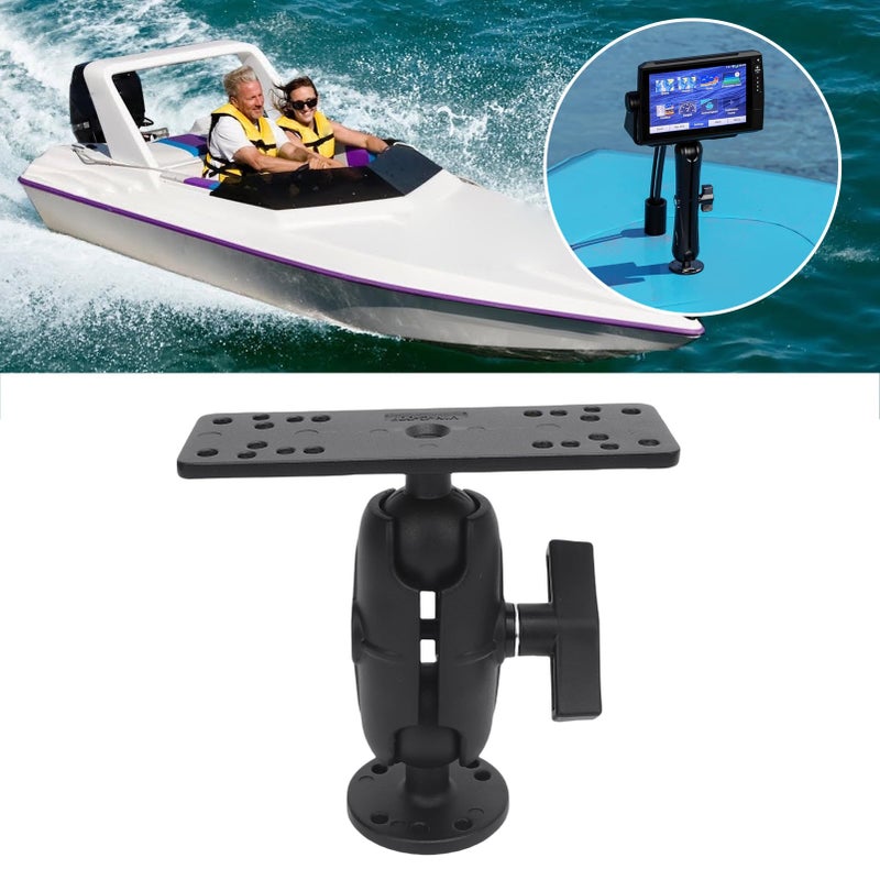 C Type 5 Inch Arm Fish Finder Mount Kit Replacement Common Style Sturdy Support - Image 3