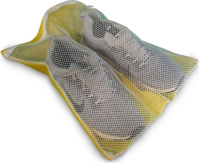 Rennway Zippered - Delicate Laundry Slippers Shoes Washing Net Large Size