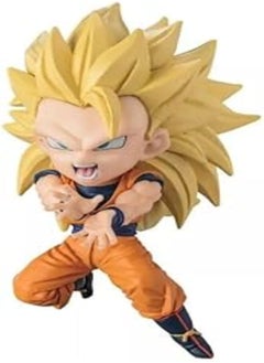 Bandai Dragon Ball Z Demon Slayer Chibi Masters Super Saiyan 3 Son Goku Figure