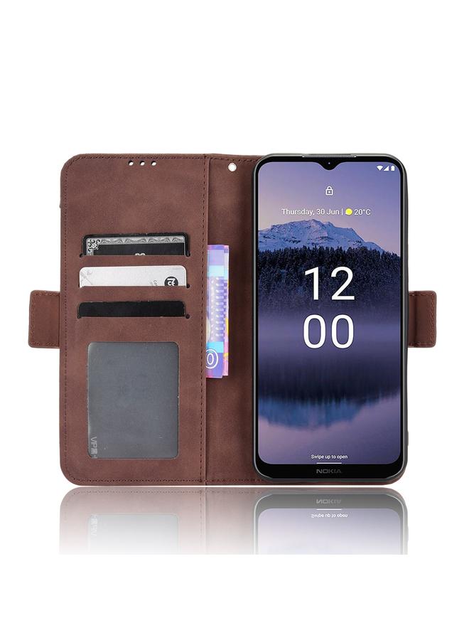 S-TOP Case For Nokia G11 Plus Skin Feel Calf Texture Card Slots Leather Phone Case - Image 3