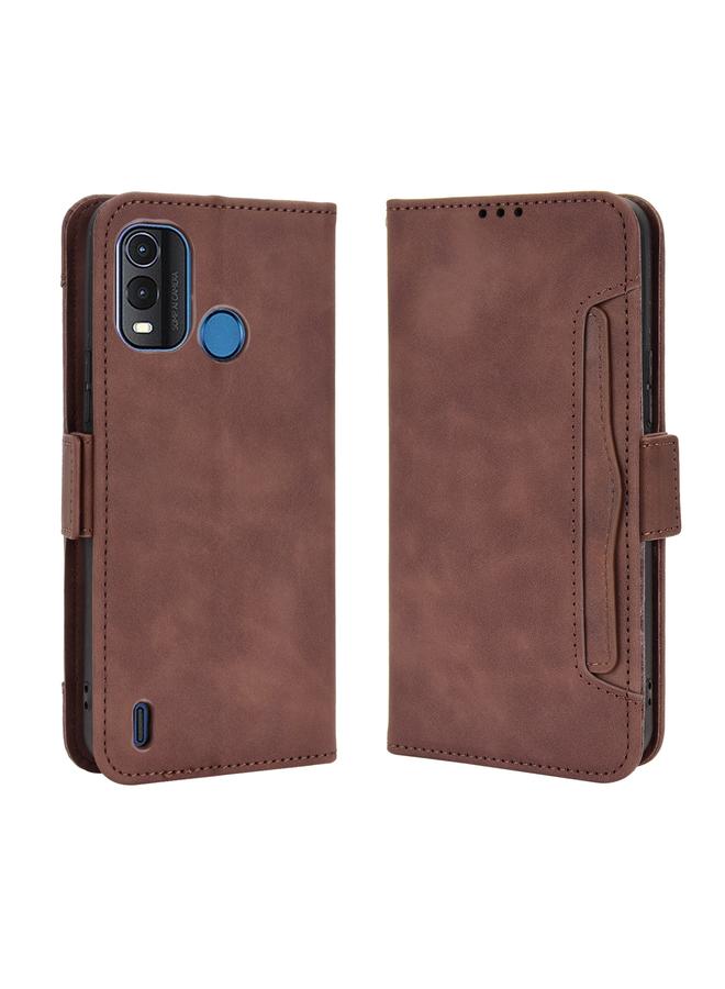 S-TOP Case For Nokia G11 Plus Skin Feel Calf Texture Card Slots Leather Phone Case - Image 2