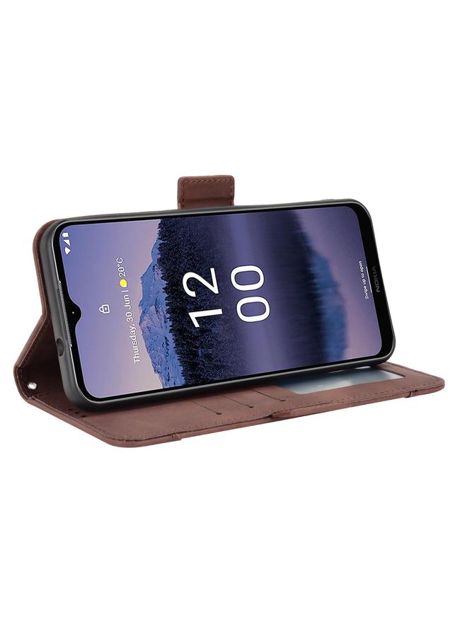 S-TOP Case For Nokia G11 Plus Skin Feel Calf Texture Card Slots Leather Phone Case - Image 4