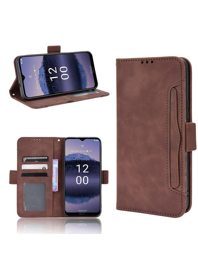 S-TOP Case For Nokia G11 Plus Skin Feel Calf Texture Card Slots Leather Phone Case - Image 1