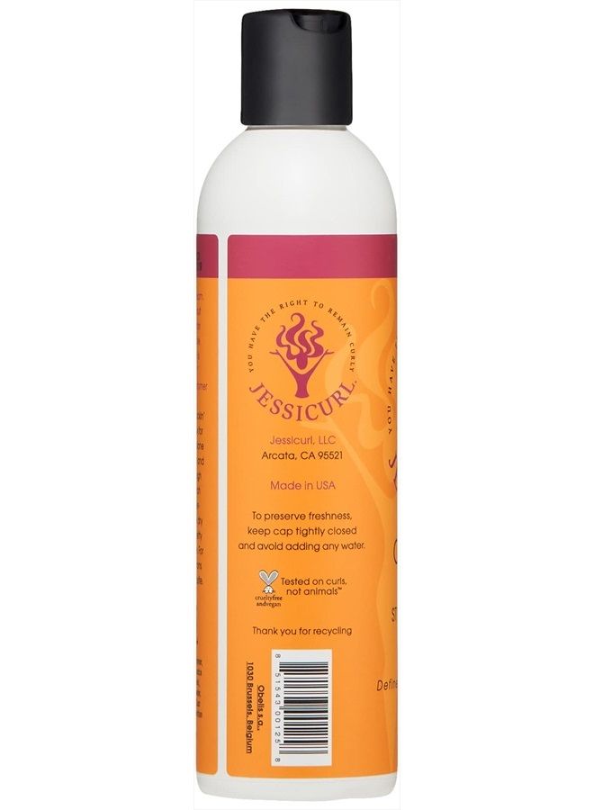 Jessicurl , Confident Coils Styling Solution, Island Fantasy, 8 Fl oz. Curl Cream for Humidity Control and Frizz Control, Curly Hair Products, Styling Cream - Image 3