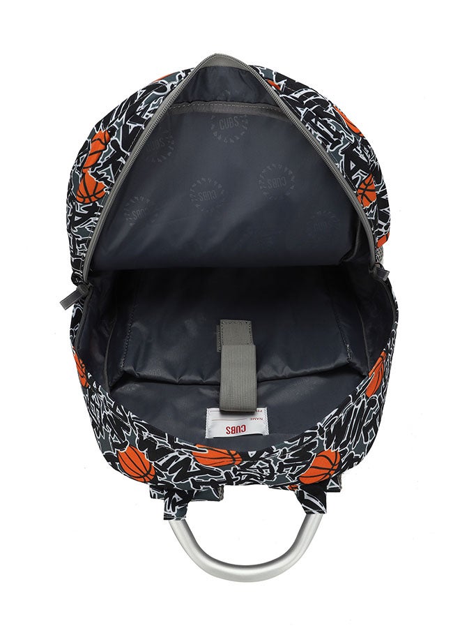 CUBS Basketball Print Waterproof Kids 36L Backpack with zip closure Ideal for 8-15 years age group, Compatible with 15" Laptop - Image 4