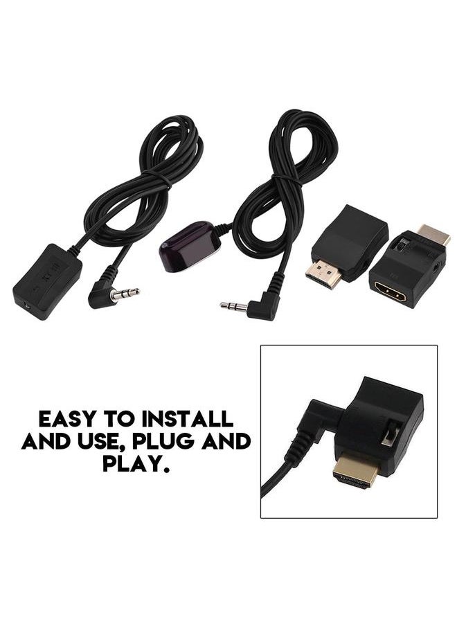 Thoraya Infrared Remote Extender IR Repeater Emitter Receiver Kit with HDMI Interfaces  - Image 2