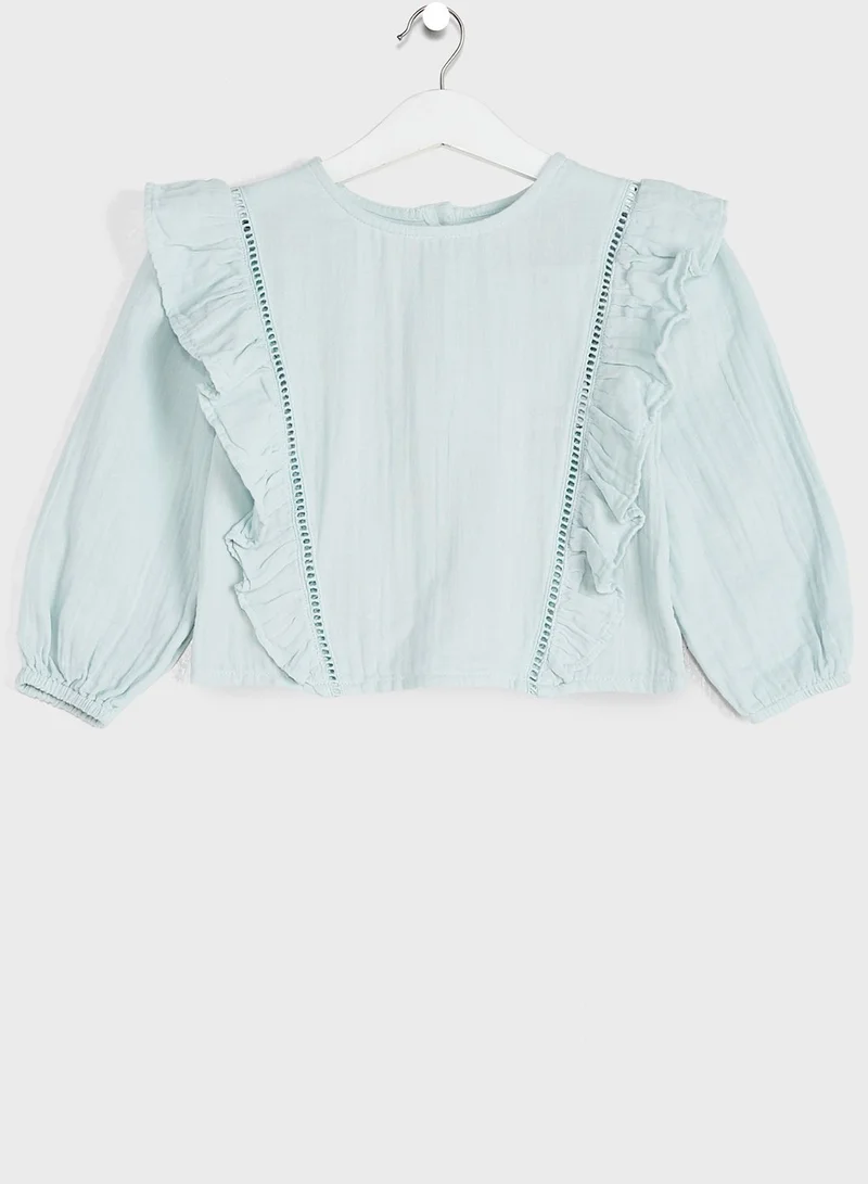 Marks & Spencer Kids Essential Frill Top