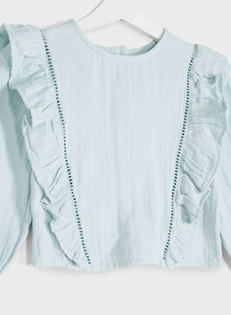 Marks & Spencer Kids Essential Frill Top