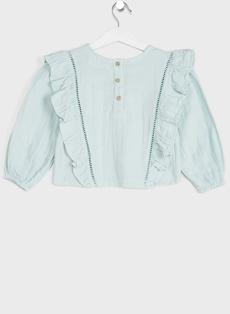 Marks & Spencer Kids Essential Frill Top