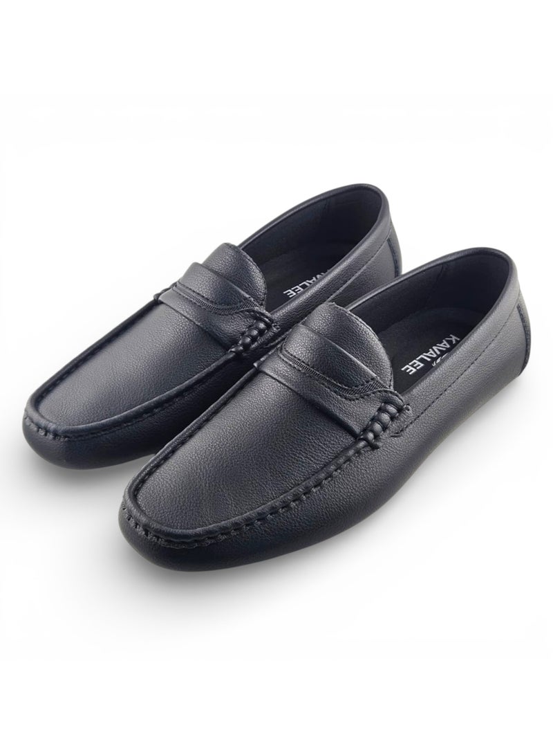 KAVALEE Men’s Luxury Loafer Slip-On Shoes – Comfortable Casual Formal Moccasin Shoes - Image 3